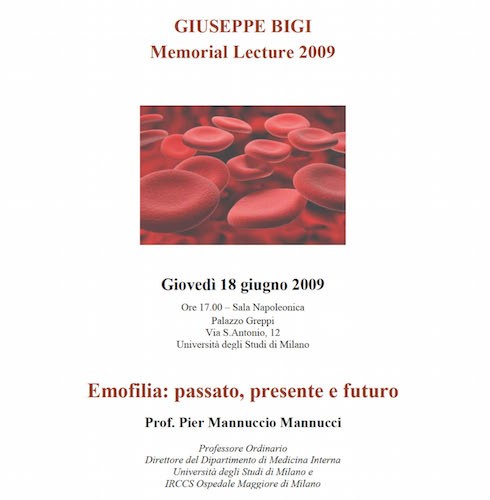 Giuseppe Bigi Memorial Lecture 2009